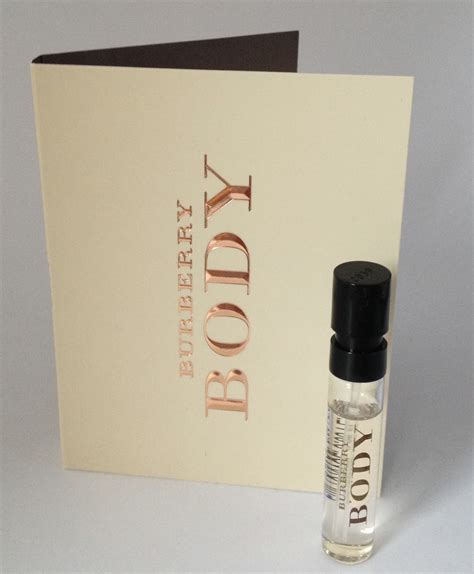 burberry perfume sampler